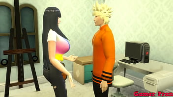 Naruto Hentai Episode 13 Perverted Family finds his wife hinata watching porn videos and masturbating he helps her having a lot of sex